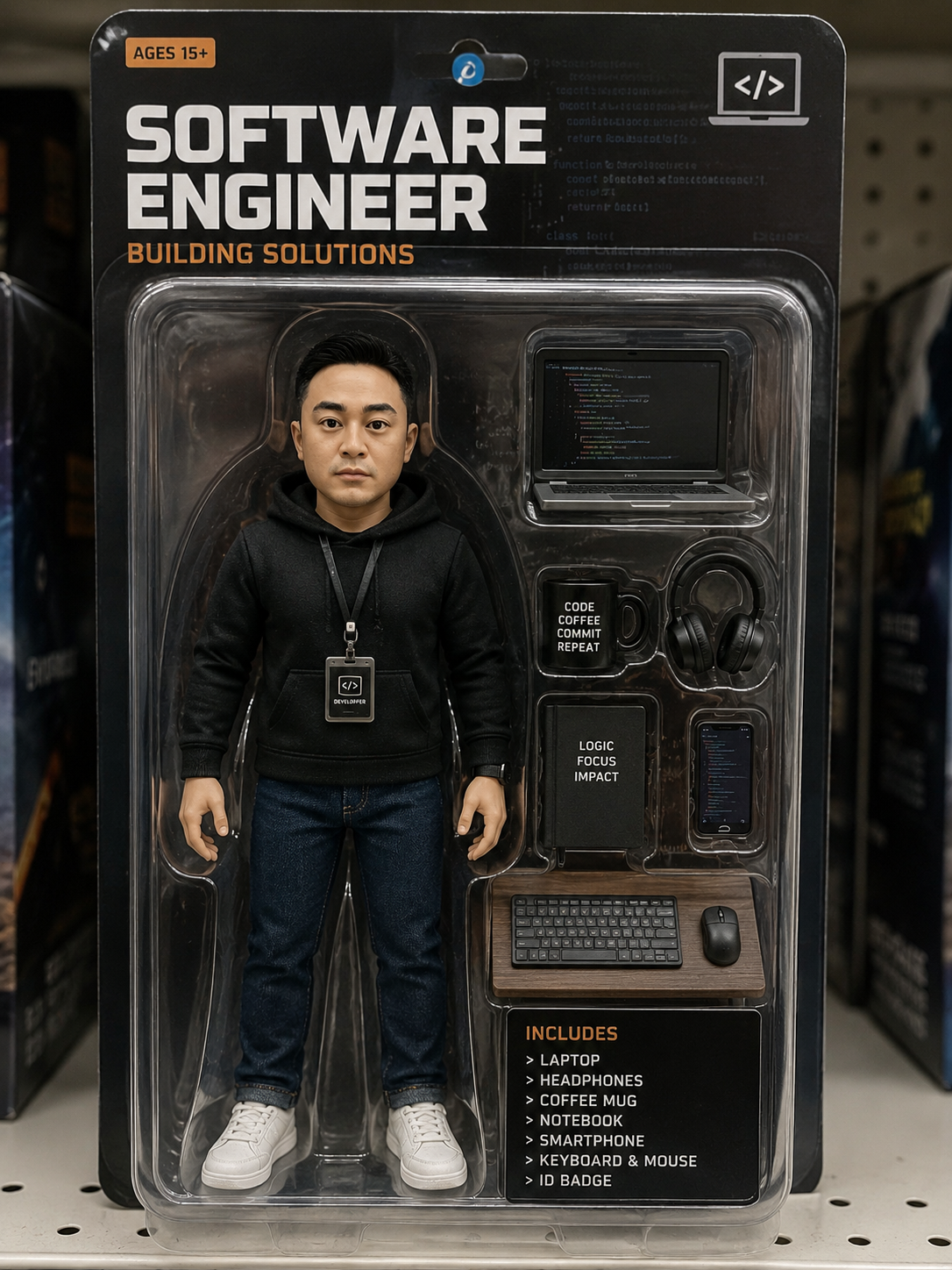 Action Figure Blister Pack